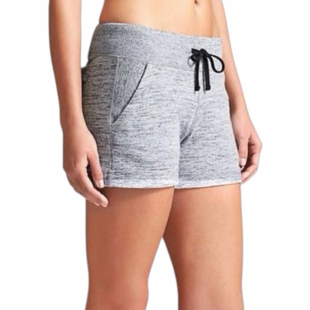ATHLETA Women’s Gray Down Play Shortie Shorts XS #438845